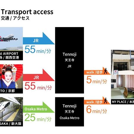 Fds Tennoji Hotel Osaka Exterior photo